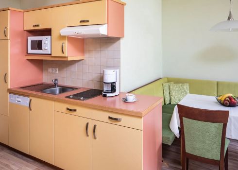 Appartement Holz im Campingdorf Hofer