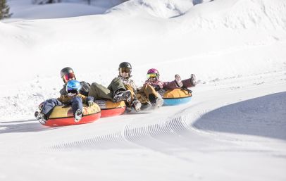 Snowtubing am Gerlosstein