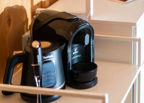 Doppelzimmer im Gästehaus des Campingdorf Hofer