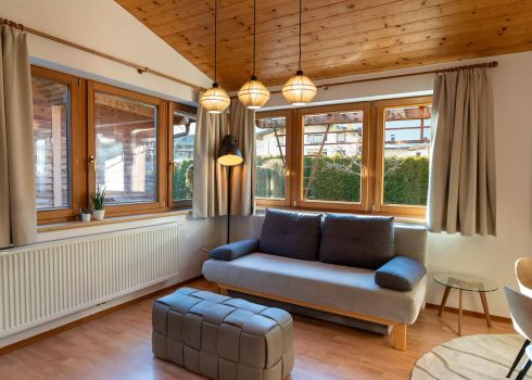 Holzchalet im Campingdorf Hofer