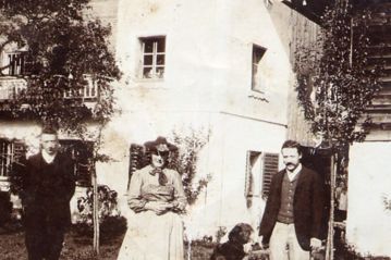 Familie Hofer, historische Aufnahme